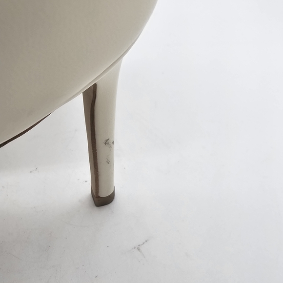 Jeffrey Campbell Nikia Ivory Leather Pointed Toe Stiletto Pumps Size 10 US / 41 - Picture 5 of 10